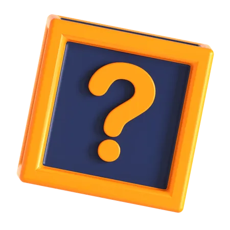 Mystery Box  3D Icon