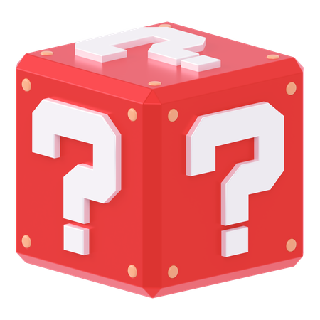 Mystery Box  3D Icon