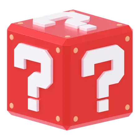 Mystery Box  3D Icon