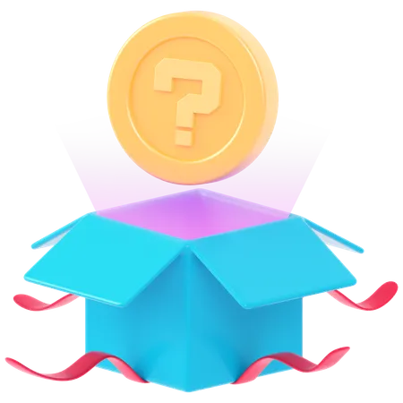 Mystery Box  3D Icon