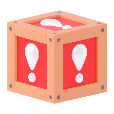 Mystery Box  3D Icon