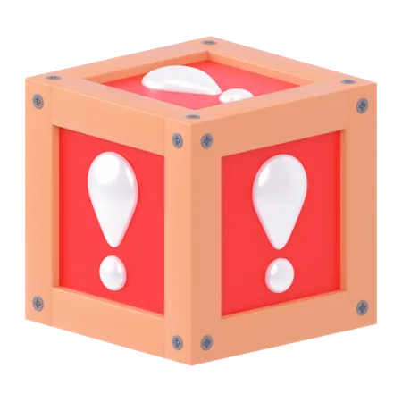 Mystery Box  3D Icon