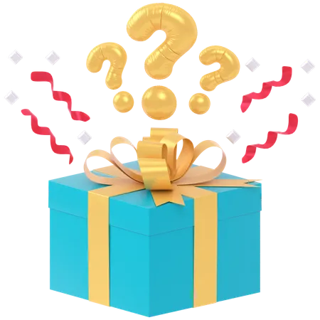 Mystery Box  3D Icon