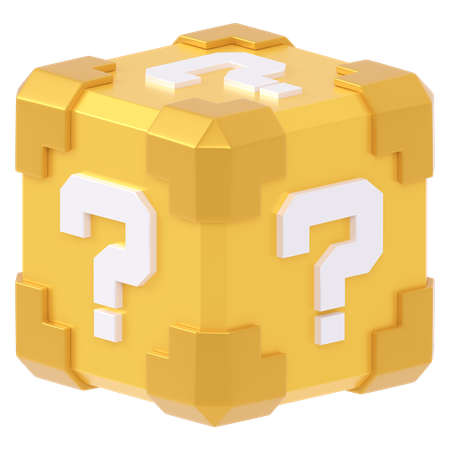 Mystery Box  3D Icon