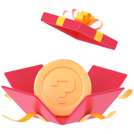 Mystery Box  3D Icon