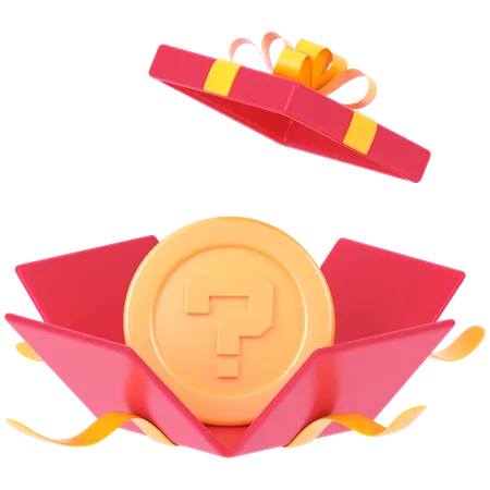 Mystery Box  3D Icon