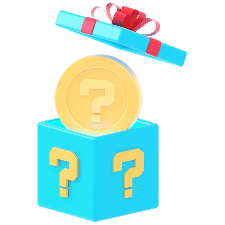 Mystery Box  3D Icon