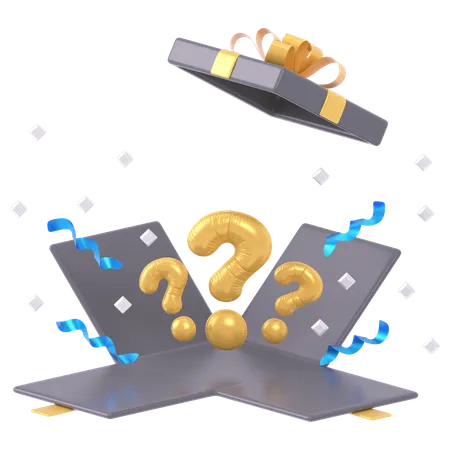 Mystery Box  3D Icon