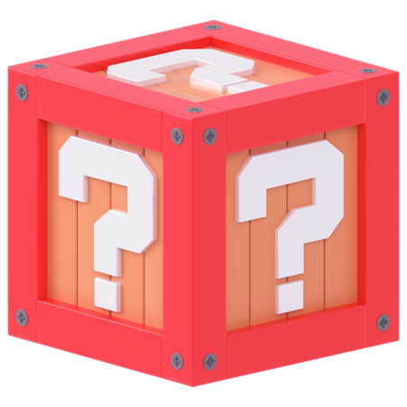 Mystery Box  3D Icon