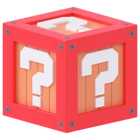 Mystery Box  3D Icon