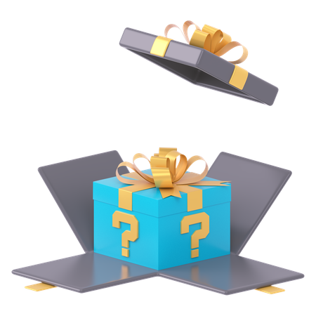 Mystery Box  3D Icon