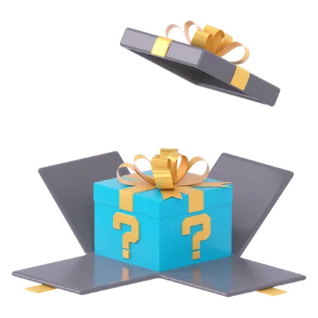 Mystery Box  3D Icon