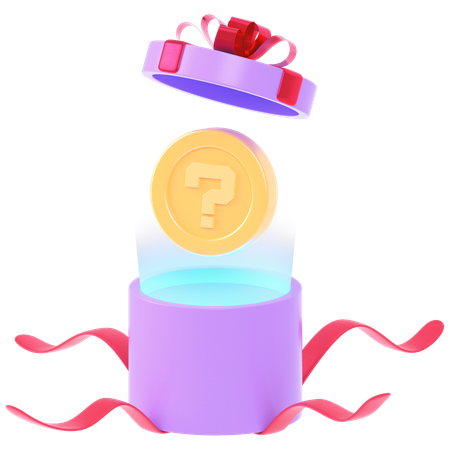Mystery Box  3D Icon