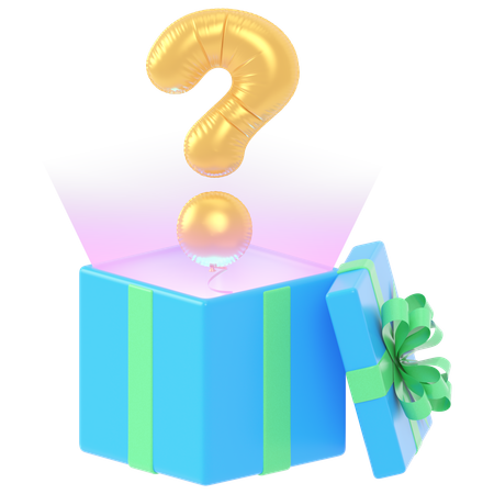 Mystery Box  3D Icon