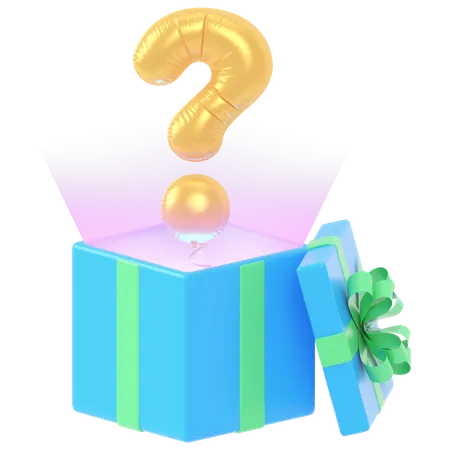 Mystery Box  3D Icon