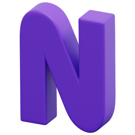 ん  3D Icon