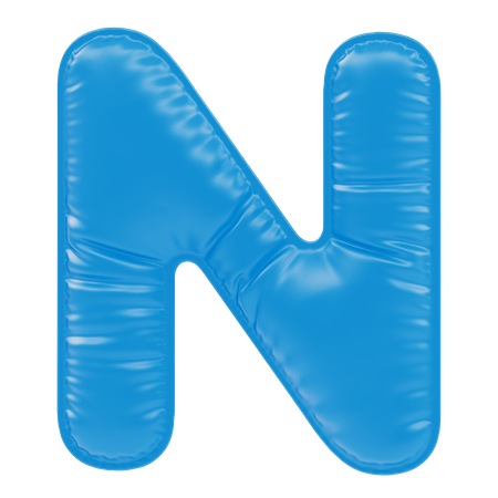 N  3D Icon