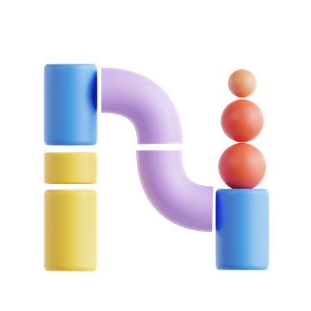 N  3D Icon