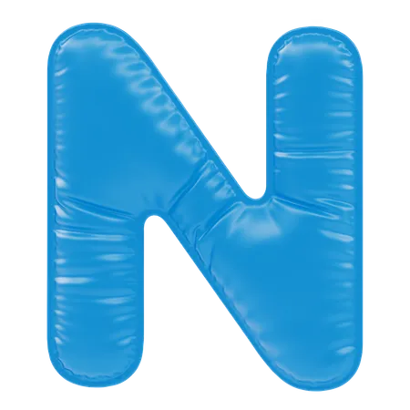 N  3D Icon