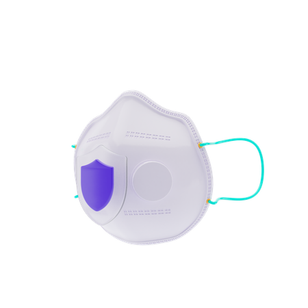 N-95 Mask  3D Icon