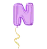 N Latter Balloon