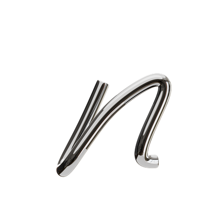 N Letter  3D Icon