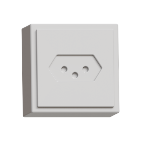 N-Typ-Buchse  3D Icon