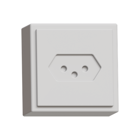 N Type Socket  3D Icon