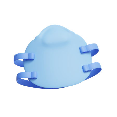 N95 Mask 3D Icon
