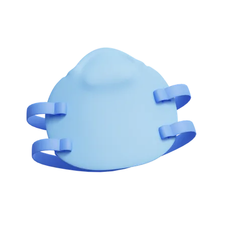 N95 Mask 3D Icon