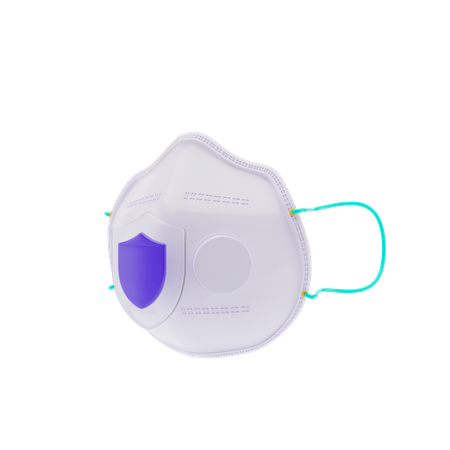 N95 Maske  3D Icon