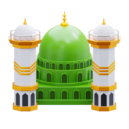 Nabawi Mosque  3D Icon