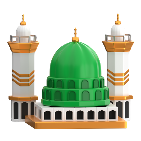 Nabawi Mosque  3D Icon