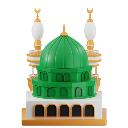 Nabawi mosque  3D Icon