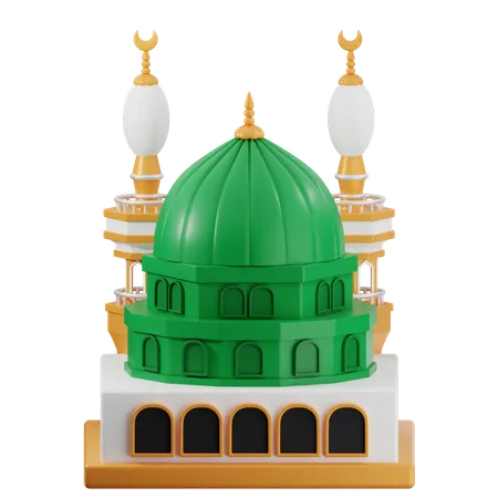 Nabawi mosque  3D Icon