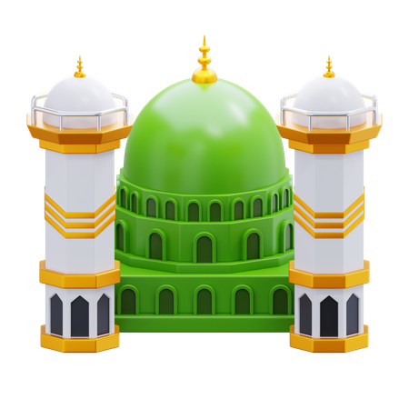 Nabawi Mosque  3D Icon