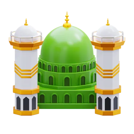 Nabawi Mosque  3D Icon