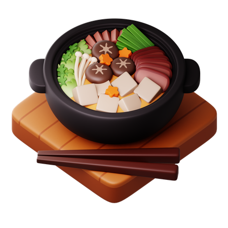 Nabe  3D Icon