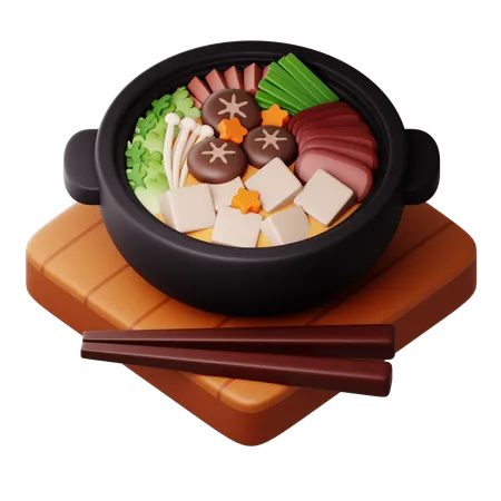 Nabe  3D Icon