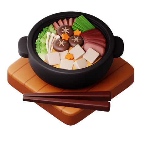 Nabe  3D Icon