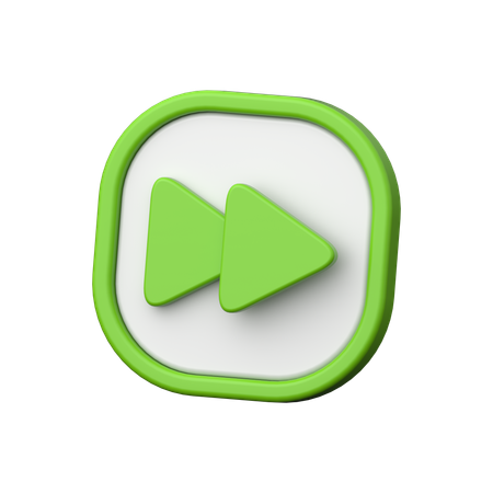 Nach vorne  3D Icon