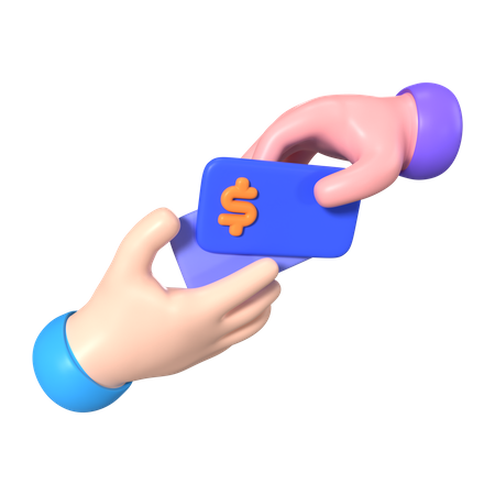 Barzahlung bei Lieferung  3D Icon