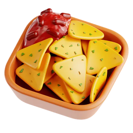 Nachos  3D Icon