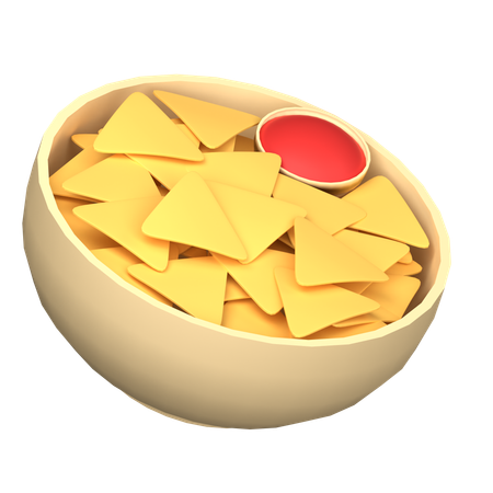 Nachos  3D Icon