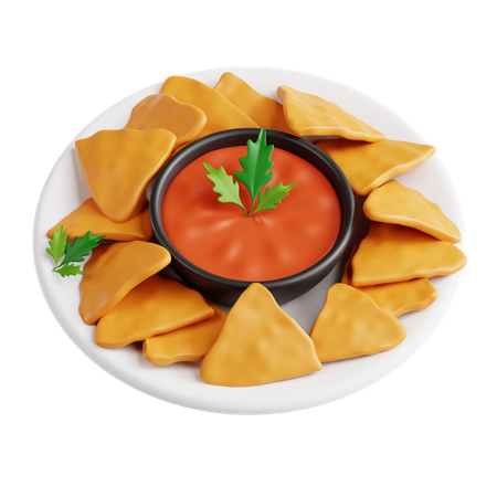 Nachos  3D Icon