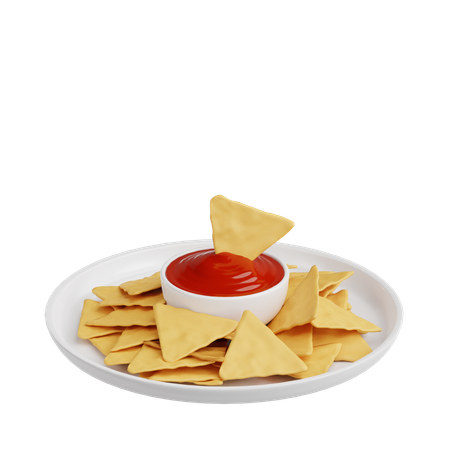 Nachos  3D Icon