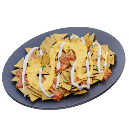 Nachos  3D Icon