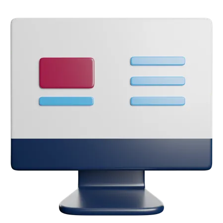 Nachricht  3D Icon