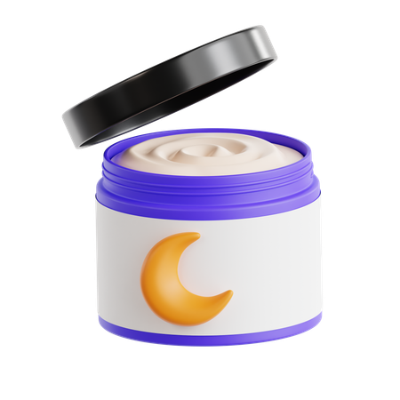 Nachtcreme  3D Icon