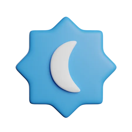 Nacht-Modus  3D Icon